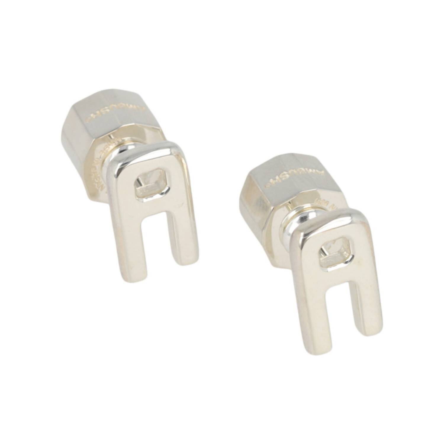 New Ambush Women's A Logo Earrings In Silver